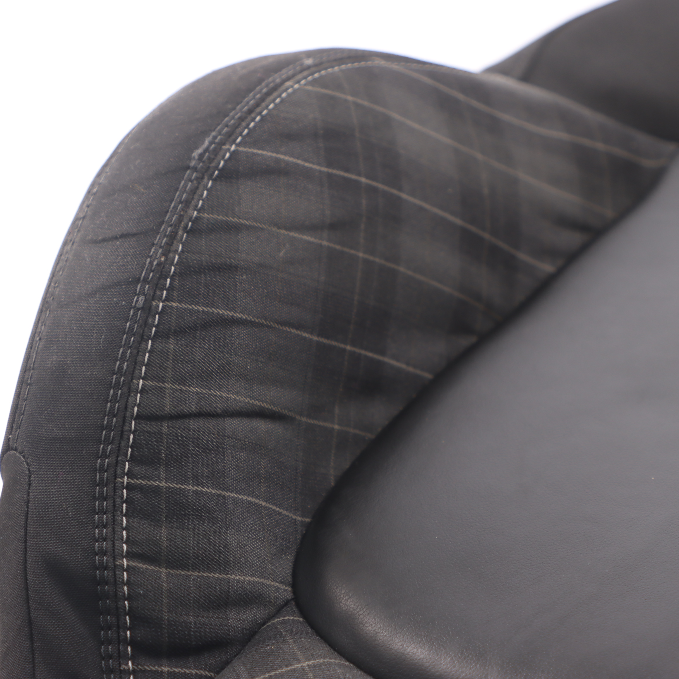 Mini F56 Front Right Sport Seat O/S Heated Backrest Cloth Fabric Diamond Black