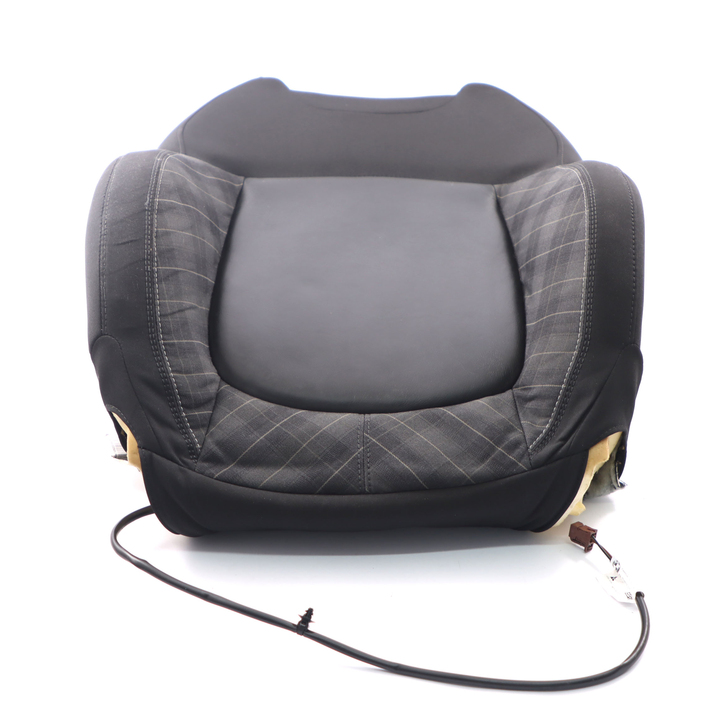 Mini F56 Front Right Sport Seat O/S Heated Backrest Cloth Fabric Diamond Black