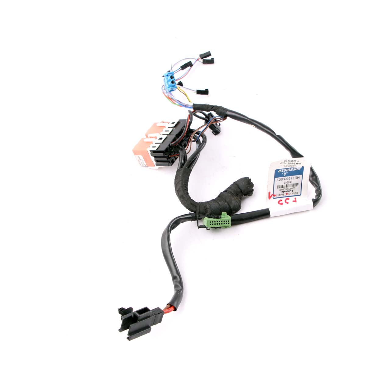 BMW F33 F83 M4 Convertible Hydraulic Pump Cable Wiring Loom Folding Top 7344440