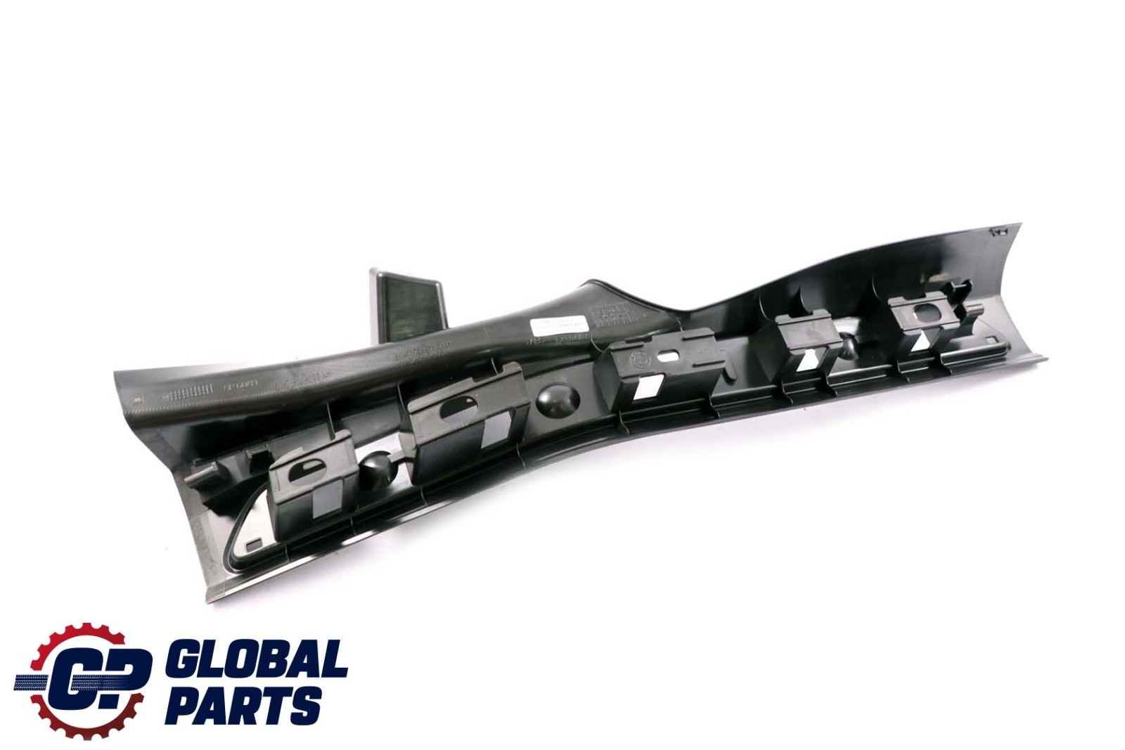 BMW F01 LCI Cover Strip Entrance Inner Rear Left N/S Black 7339115