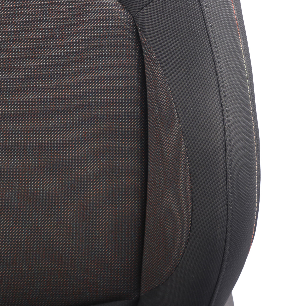 Mini Cooper One F60 Front Left N/S Cloth Seat Fabric Firework / Carbon Black