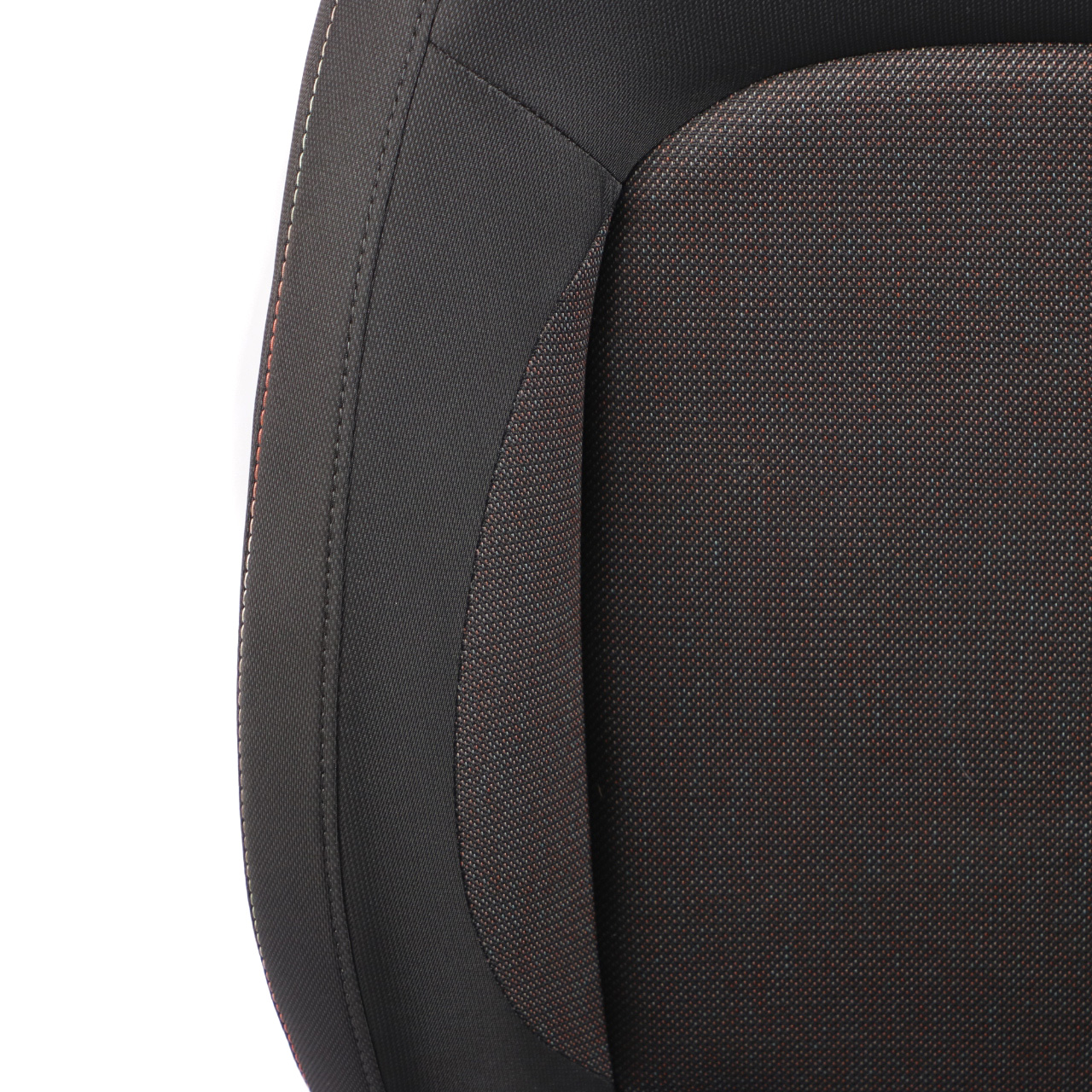 Mini Cooper One F55 Front Left N/S Cloth Seat Fabric Firework / Carbon Black