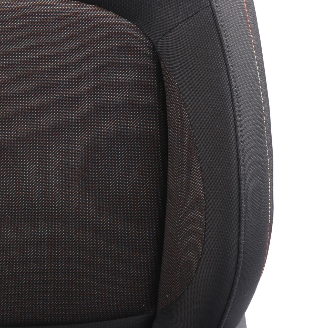 Mini Cooper One F55 Front Left N/S Cloth Seat Fabric Firework / Carbon Black