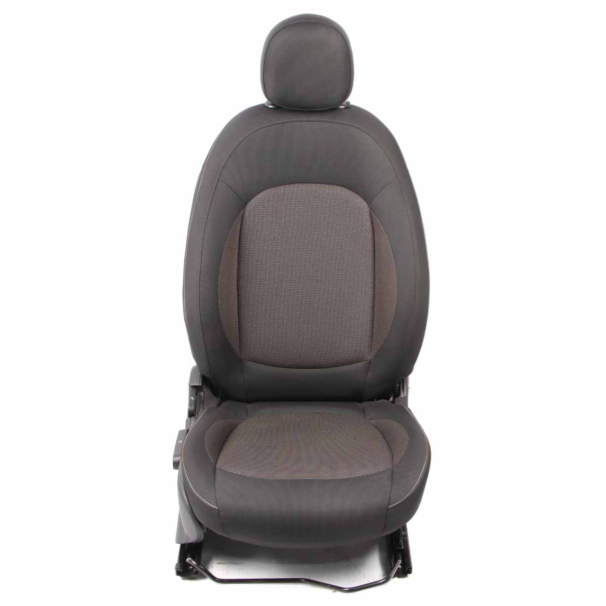 Mini Cooper One F55 Front Right O/S Cloth Seat Fabric Firework / Carbon Black