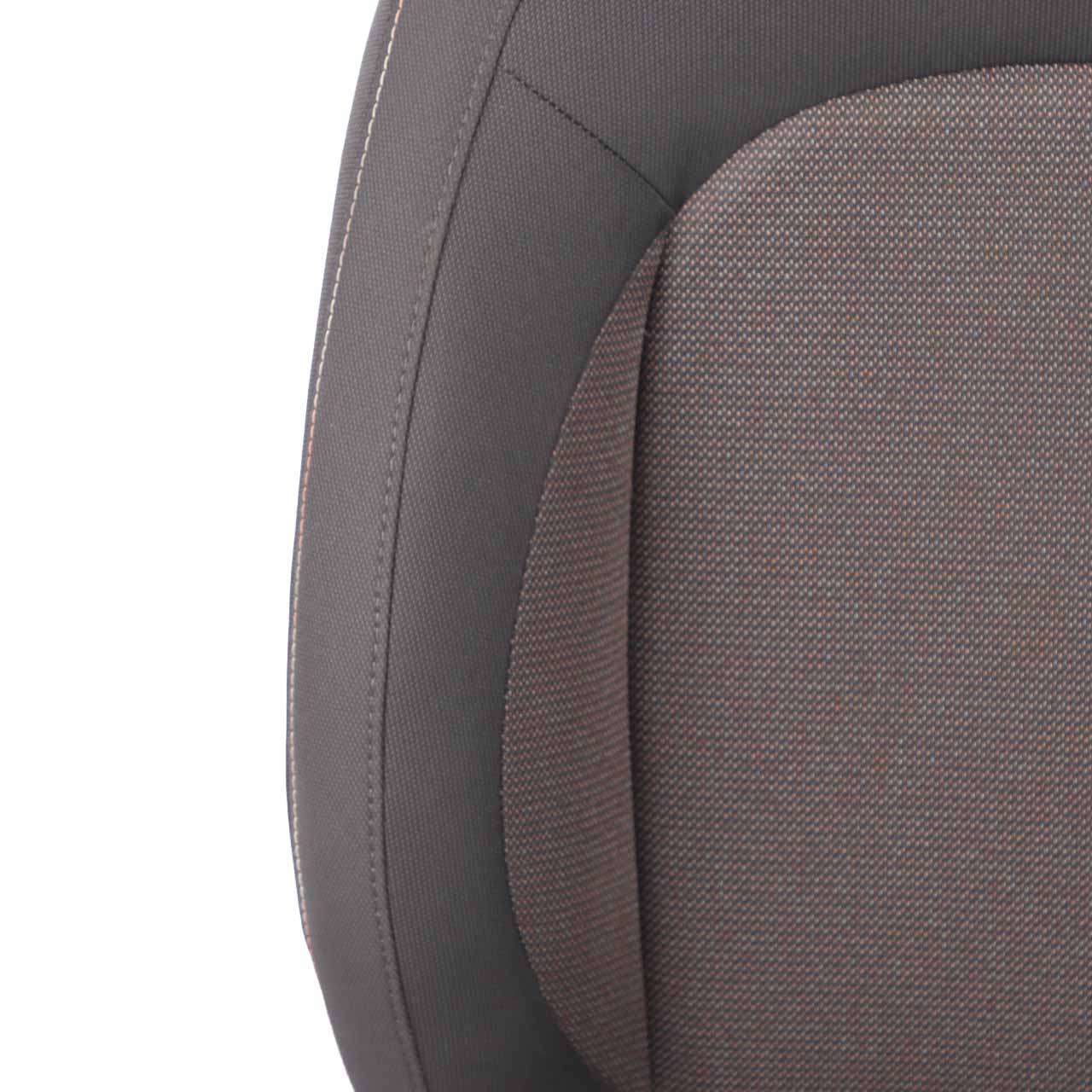 Mini Cooper One F55 Front Right O/S Cloth Seat Fabric Firework / Carbon Black