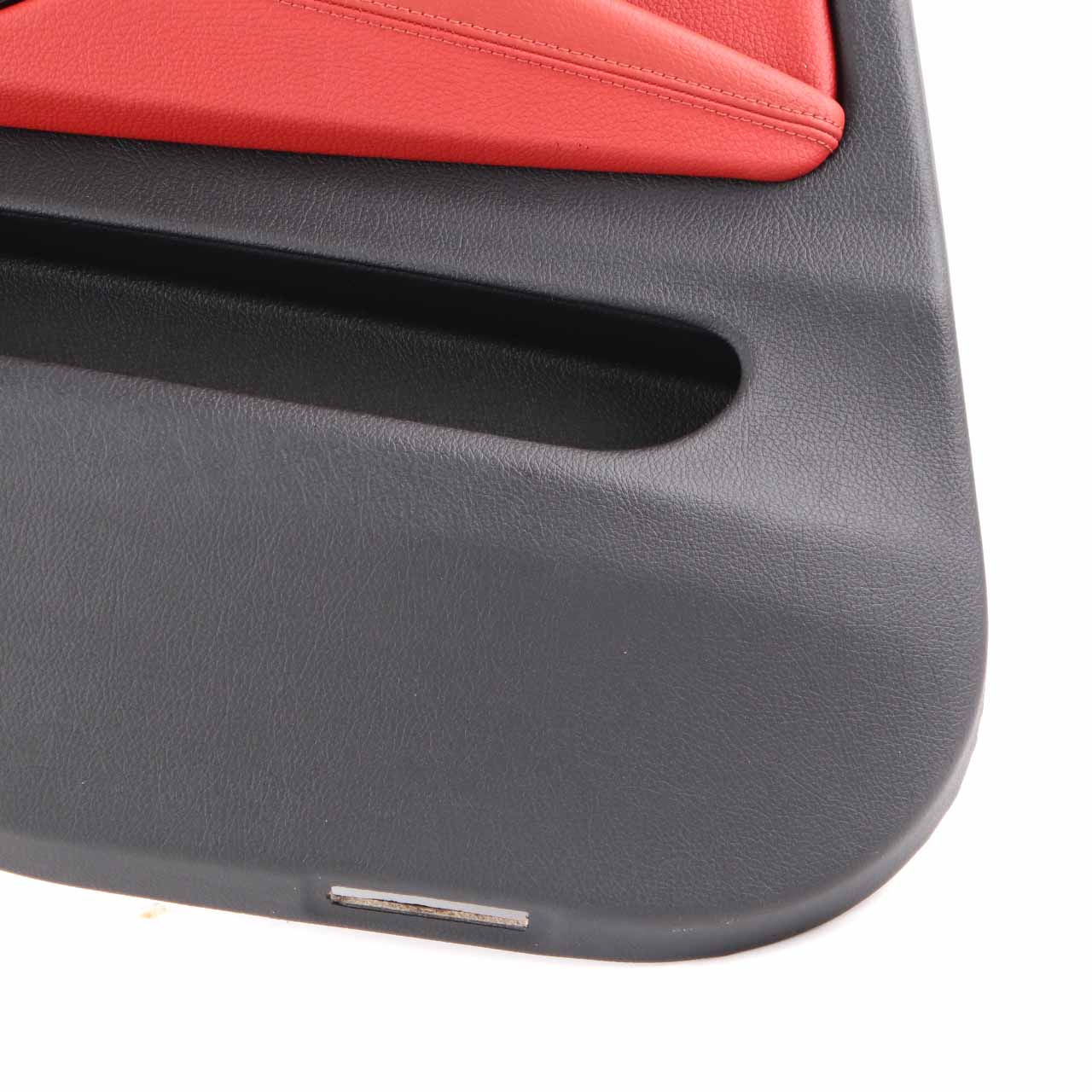 BMW F36 LCI Door Card Rear Left N/S Lining Trim Panel Red Leather