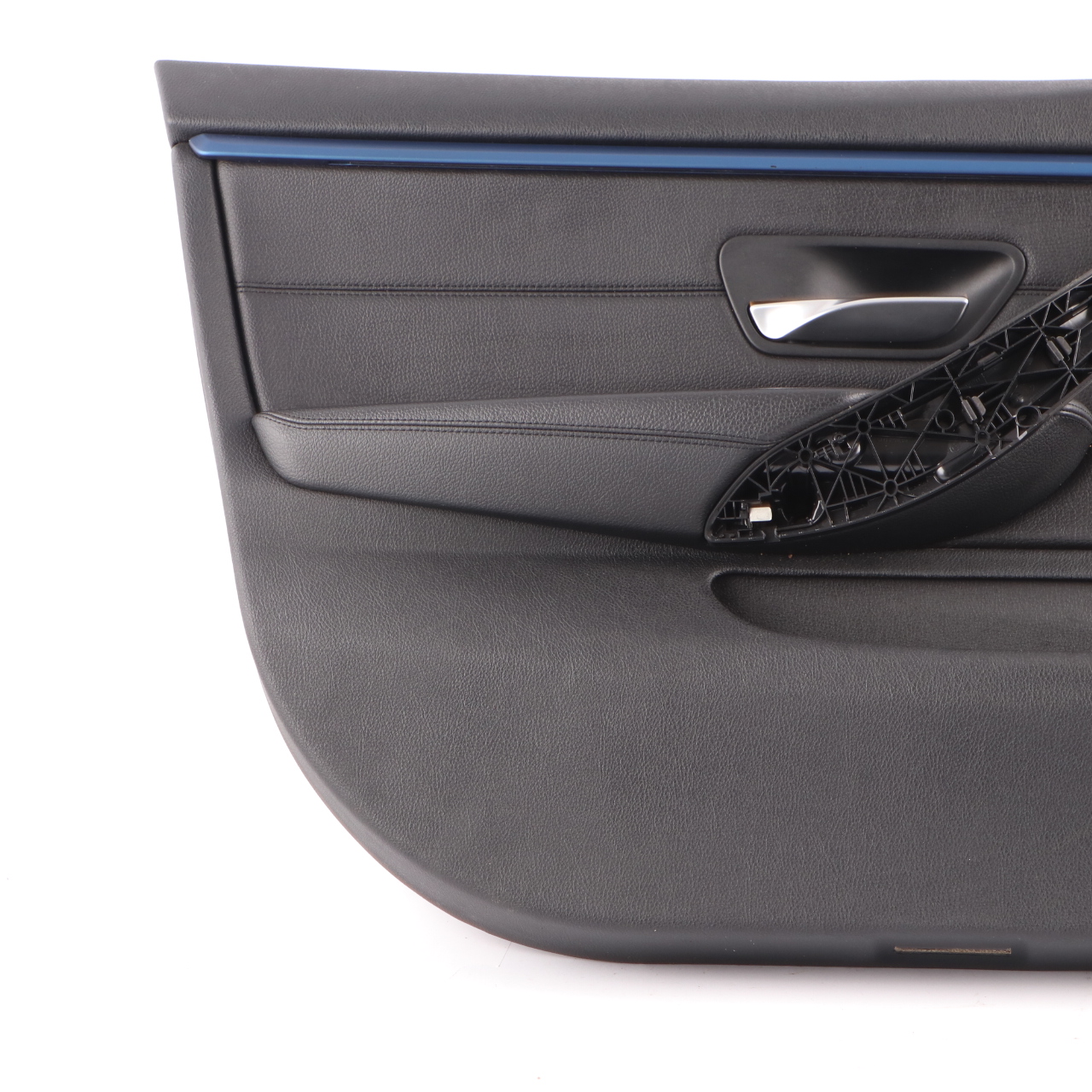 BMW F36 LCI Door Card Front Left N/S Lining Trim Panel Black Leather