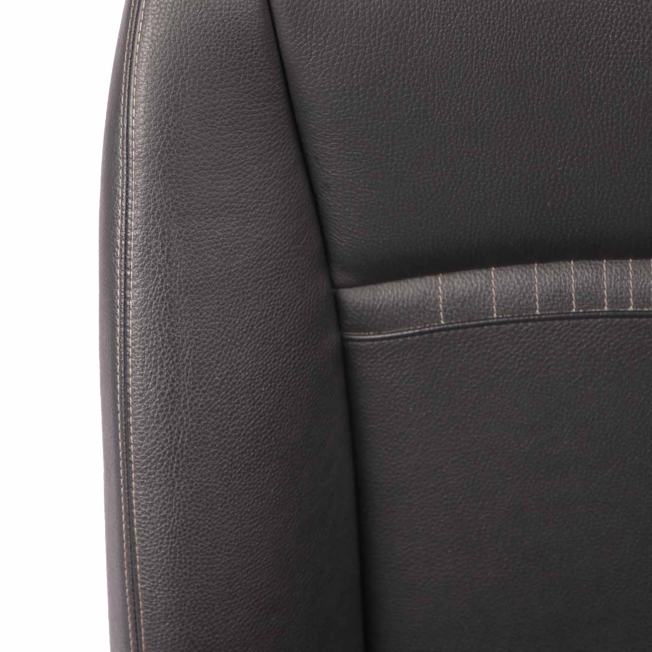 BMW F10 LCI Heated Black Leather Seats Front Rear Seat Exclusive Seam Door Cards