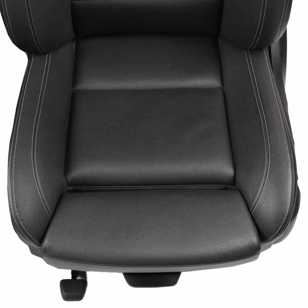 Leather Seats BMW F10 LCI M Sport Heated Black Exclusive Seam Front Rear Seat