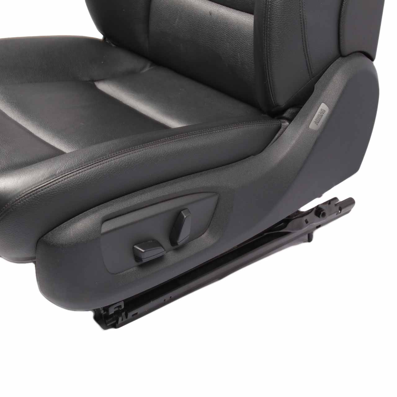 Front Seat BMW F10 F11 LCI Left N/S Heated Leather Dakota Black Interior