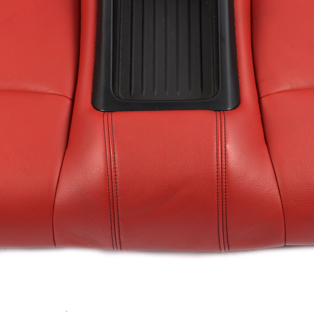 BMW F32 Seat Bench Rear Couch Sofa Covering Red Leather Dakota