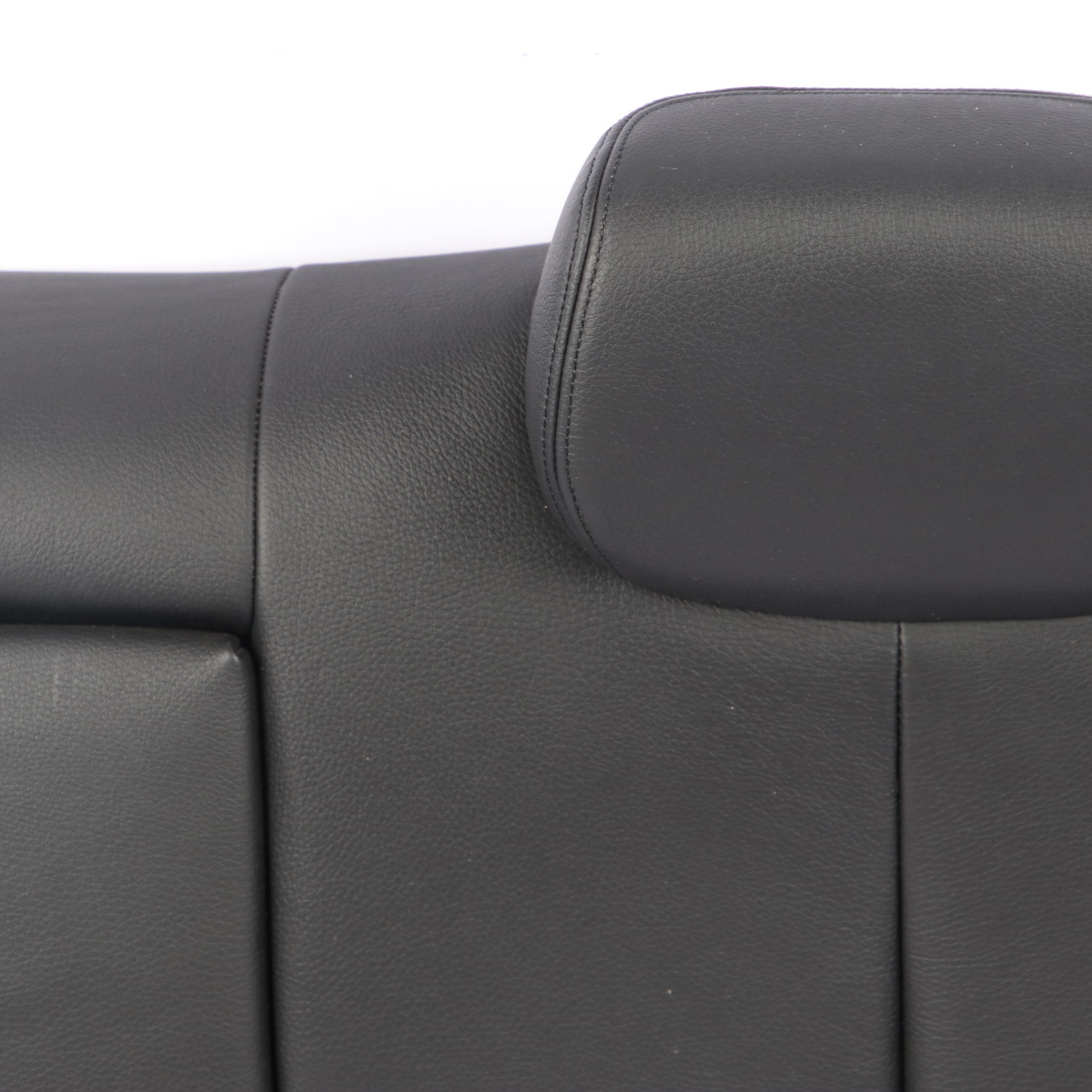 BMW F32 Rear Seat Backrest Left N/S Bench Back Cover Black Leather Dakota