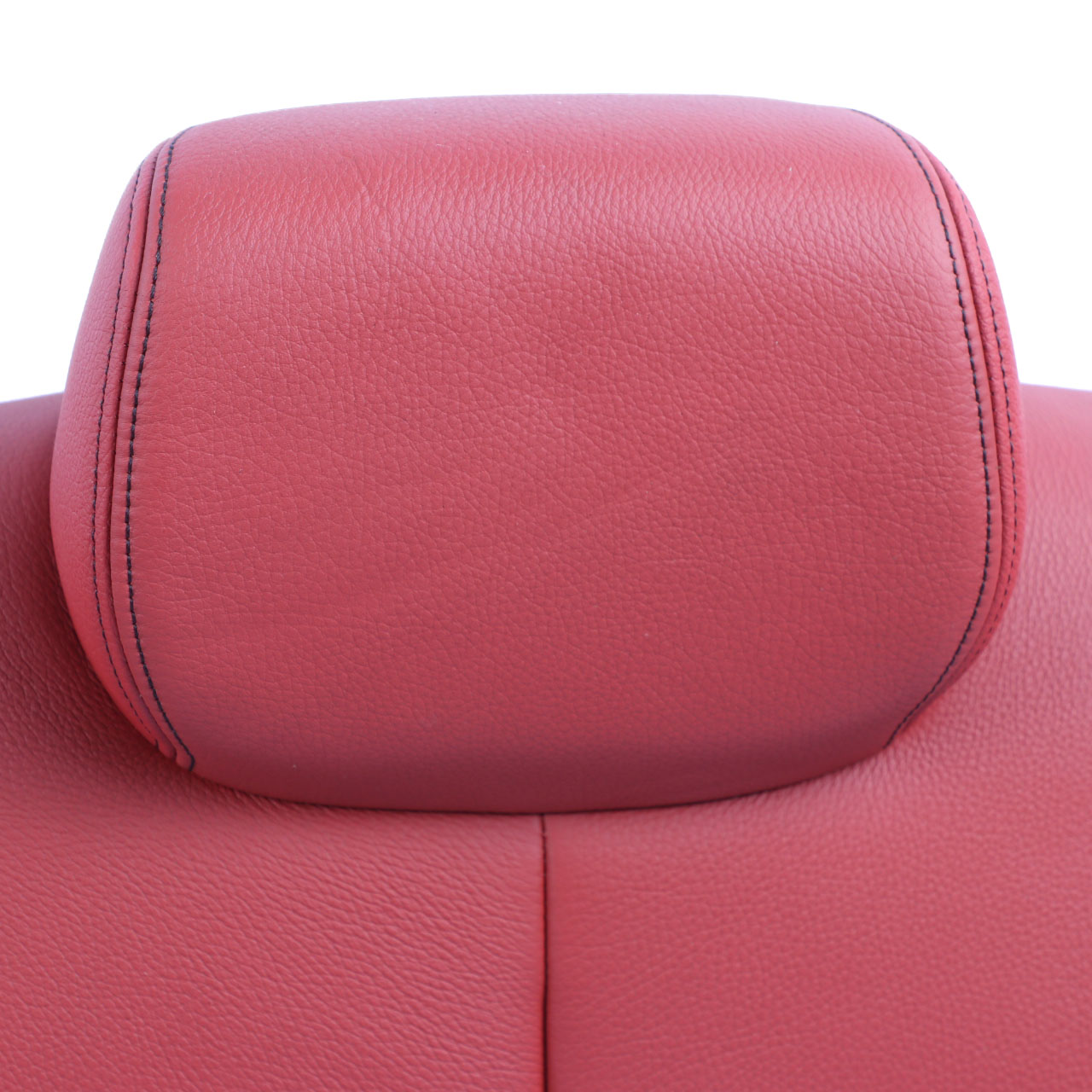 BMW F32 Rear Seat Backrest Left N/S Bench Back Cover Leather Dakota Coral Red