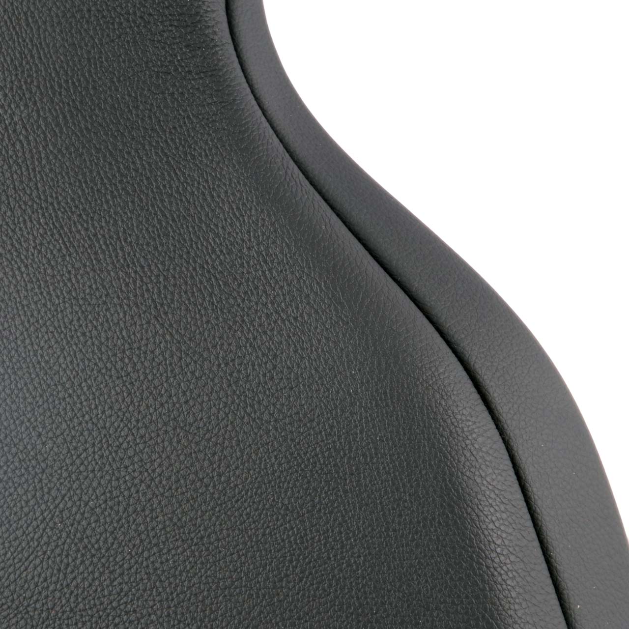 BMW F32 Rear Seat Finisher Right O/S Bench Side Lateral Cover Black Leather