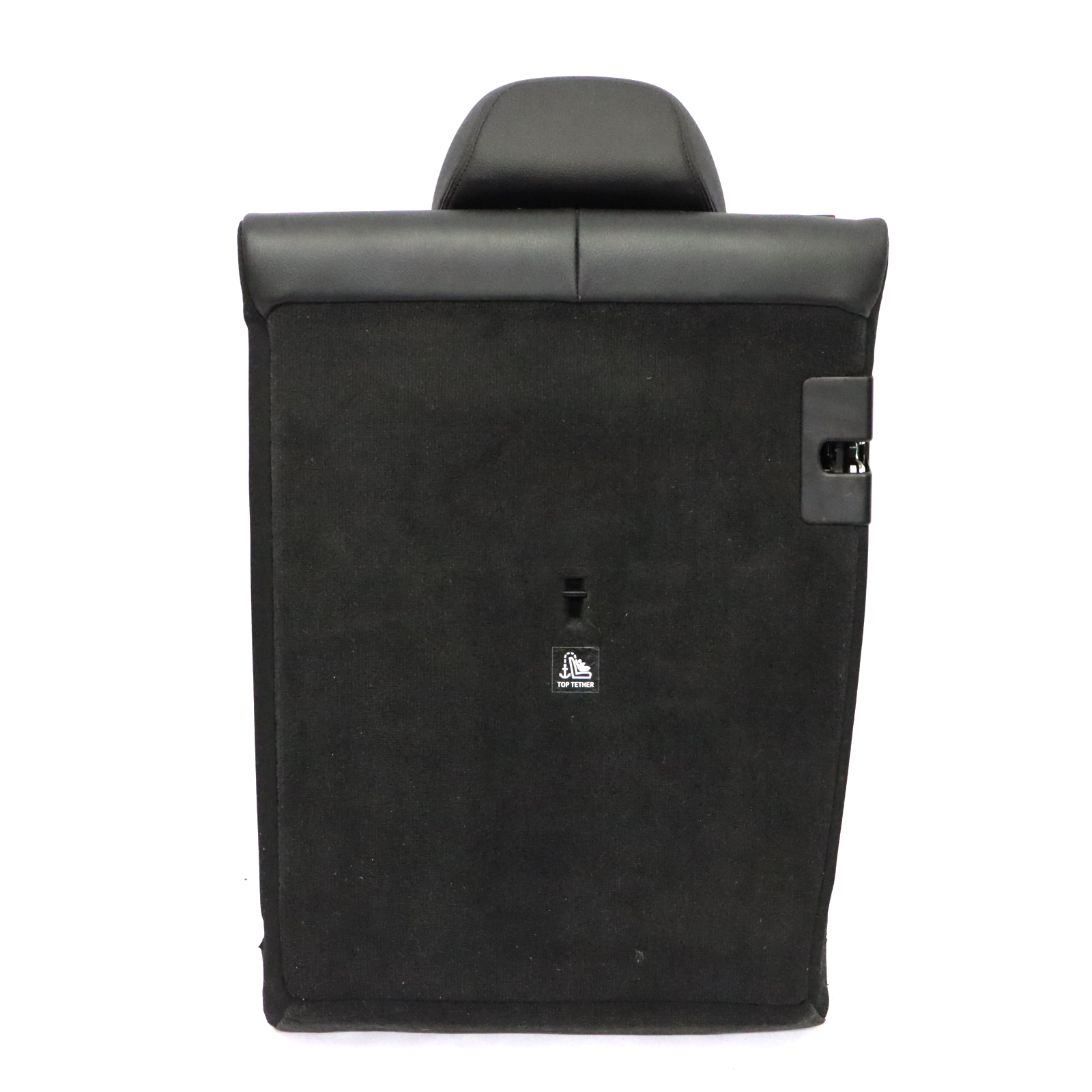 BMW X5 F15 Seat Backrest Rear right O/S Back Cover Leather Dakota Black 7353382