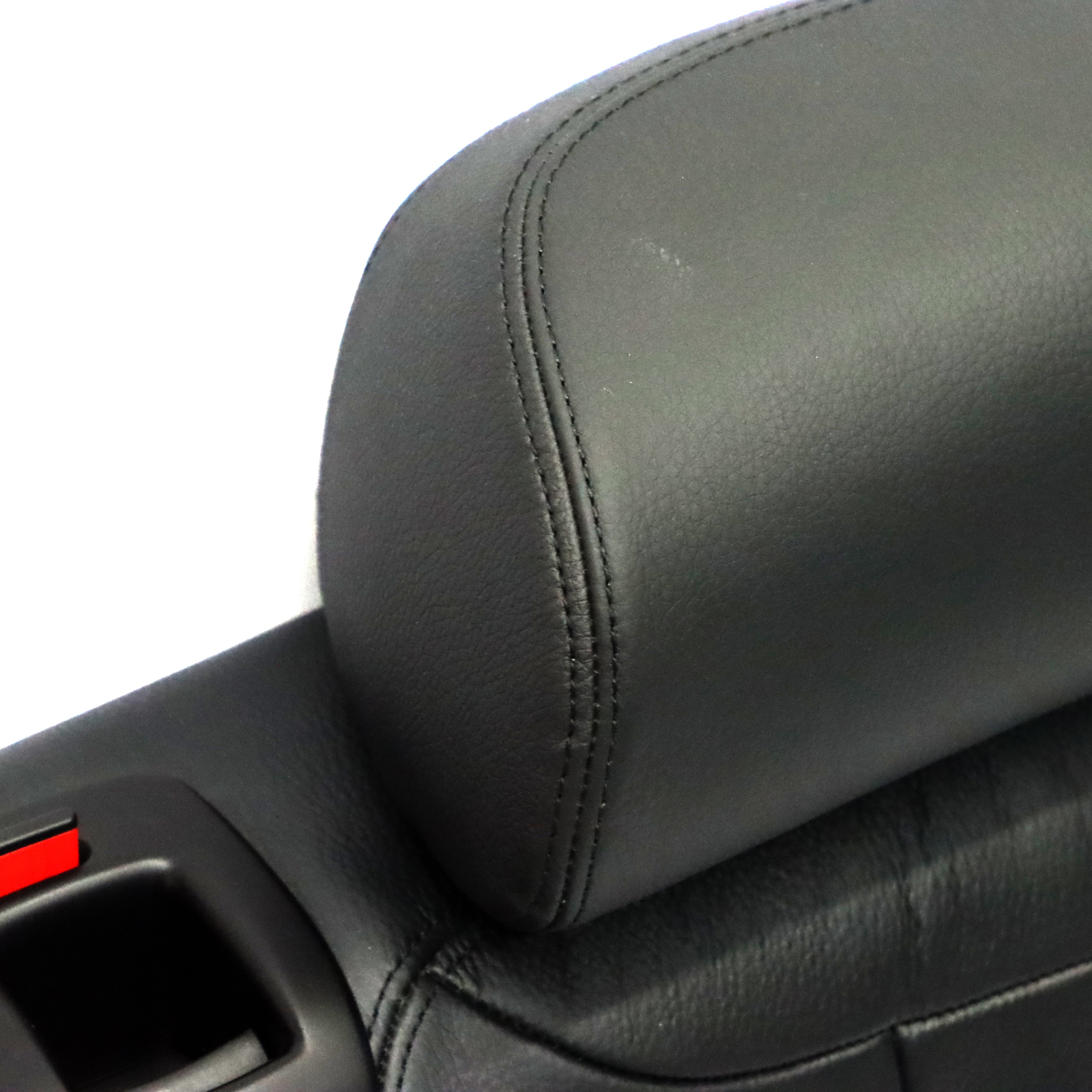 BMW X5 F15 Seat Backrest Rear right O/S Back Cover Leather Dakota Black 7353382