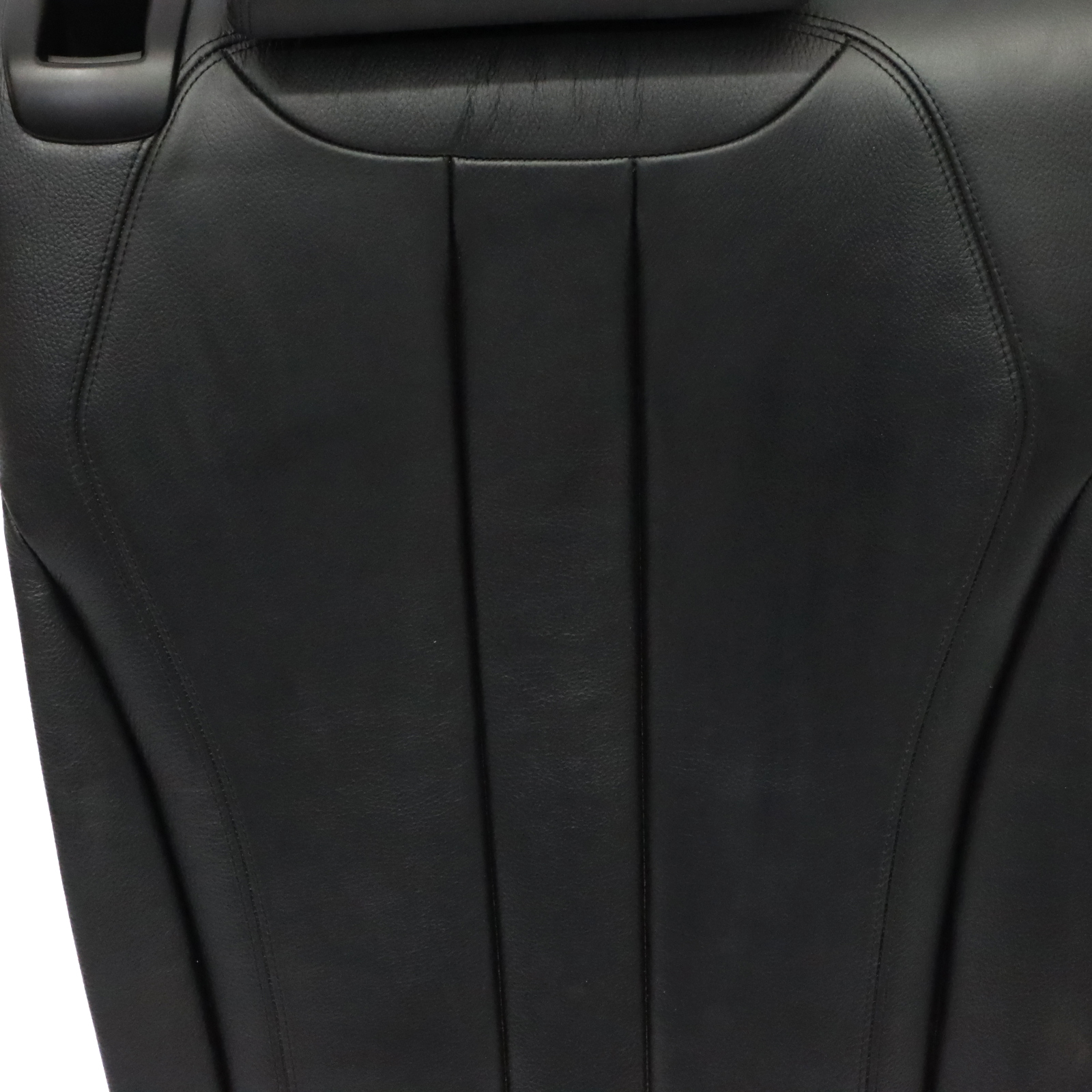 BMW X5 F15 Seat Backrest Rear right O/S Back Cover Leather Dakota Black 7353382