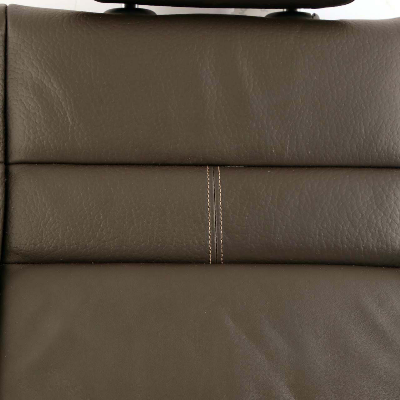 BMW i3 Rear Seat Backrest Right O/S Cover Panel Leather Dalbergia Brown