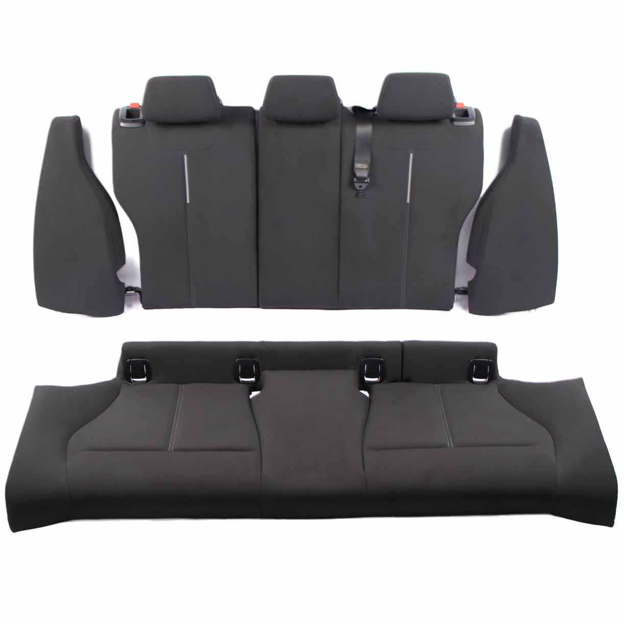 Seats BMW F21 M Sport Cloth Fabric Akzent-Grau Track Interior and Door Cards