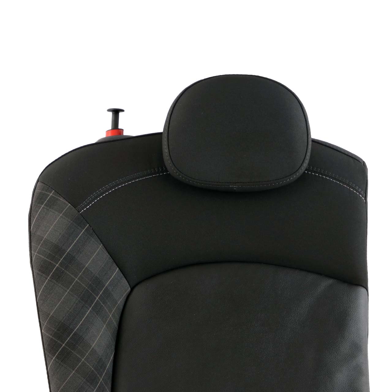 Mini Cooper F56 Rear Right O/S Seat Backrest Cloth Leather Diamond Black