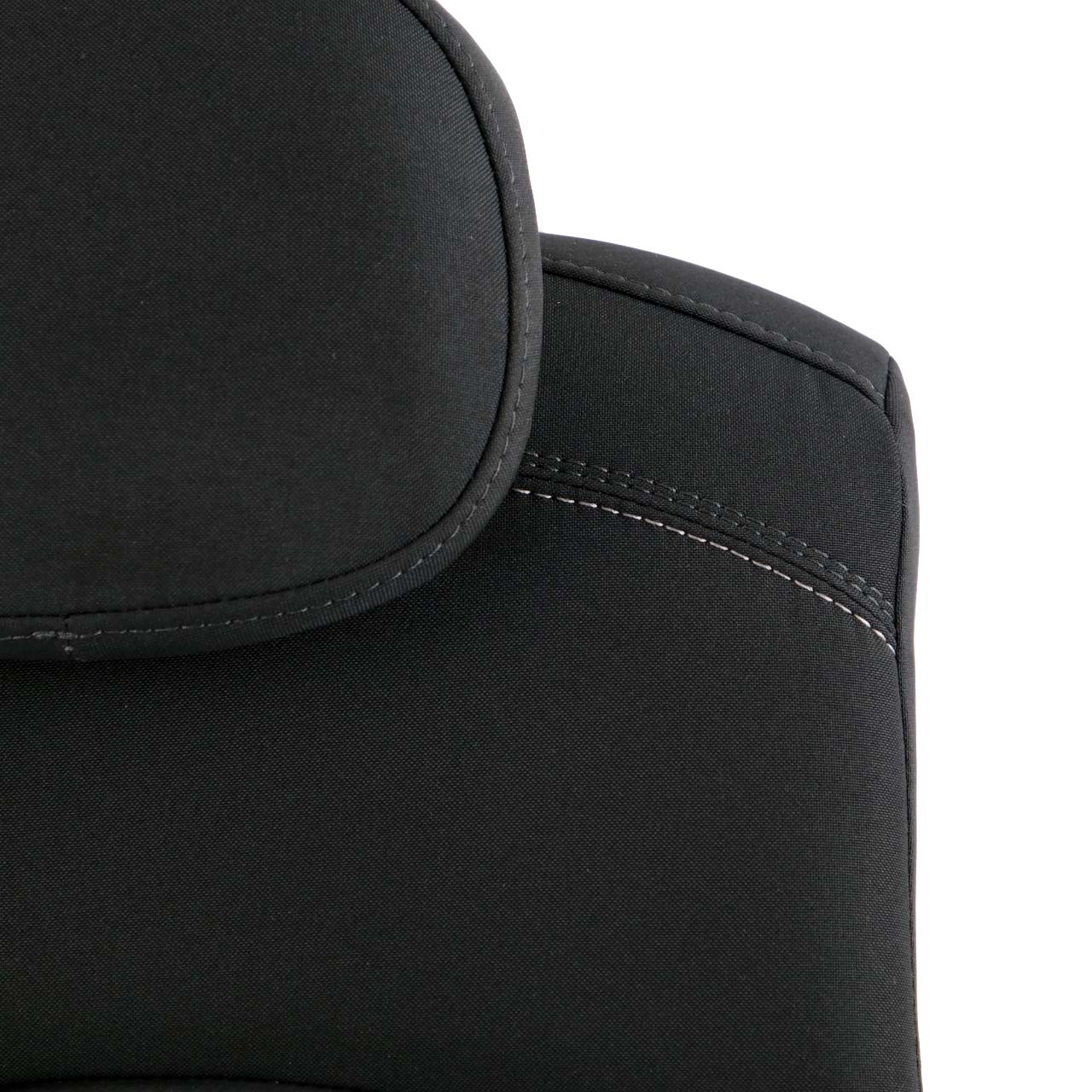 Mini Cooper F56 Rear Right O/S Seat Backrest Cloth Leather Diamond Black