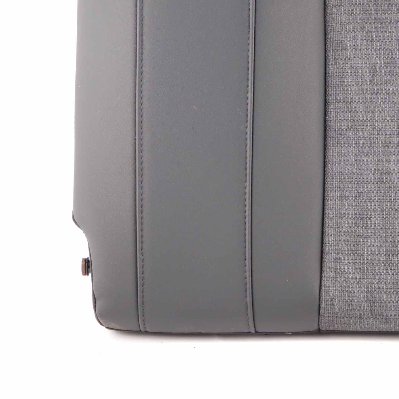 Mini F56 Rear Left N/S Seat Backrest Cloth Leatherette Carbon Black Pearl