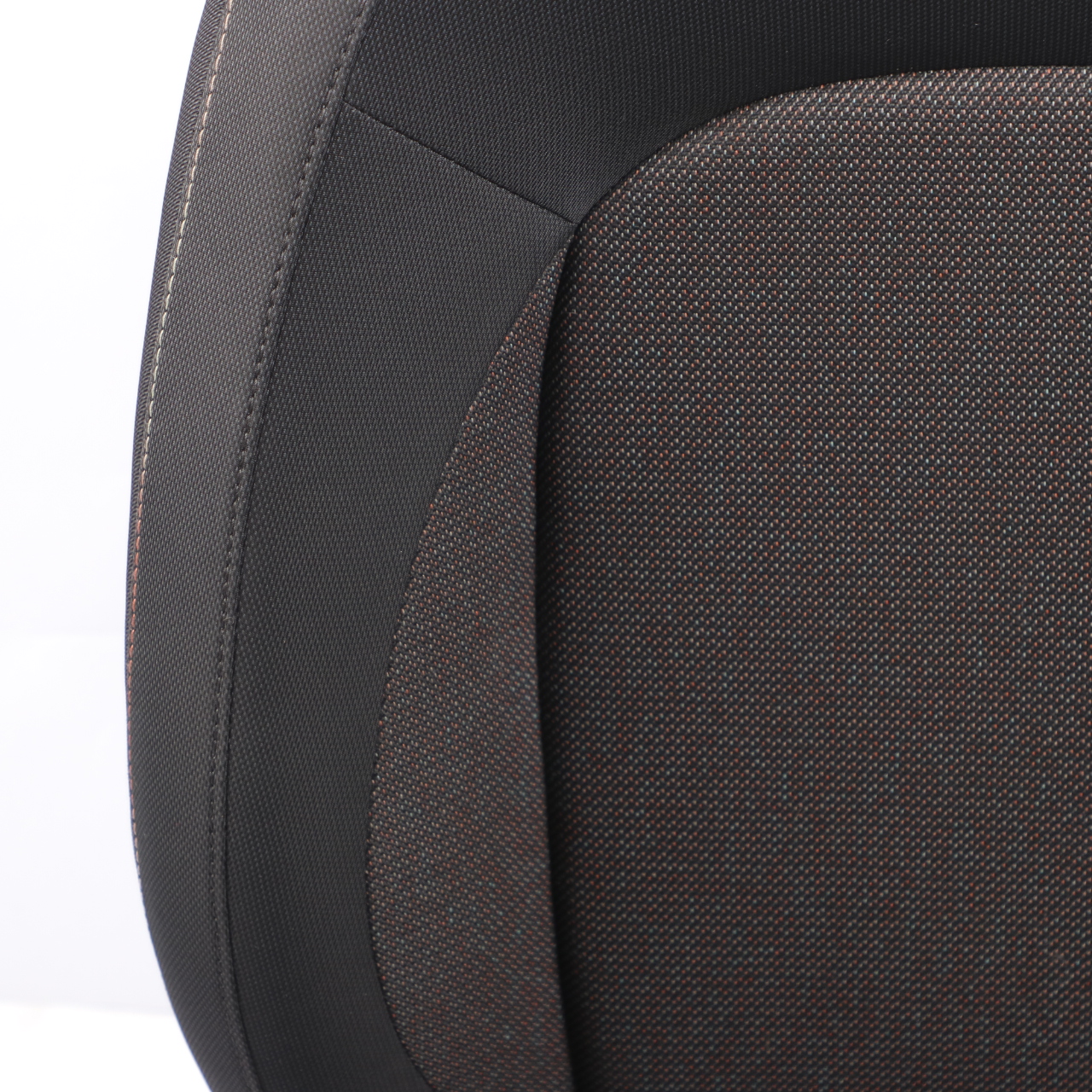 Mini Cooper One F55 Front Right O/S Cloth Seat Fabric Firework / Carbon Black