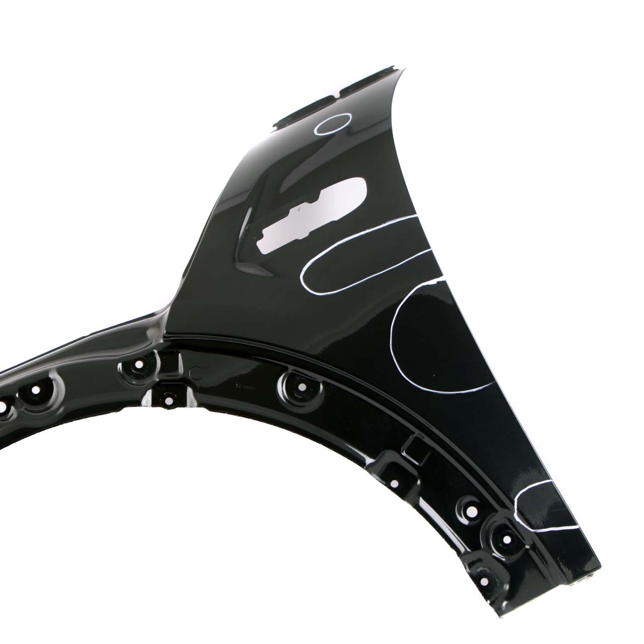 Front Wing Panel Mini F55 F56 Left Side N/S Midnight Black Metallic - A94