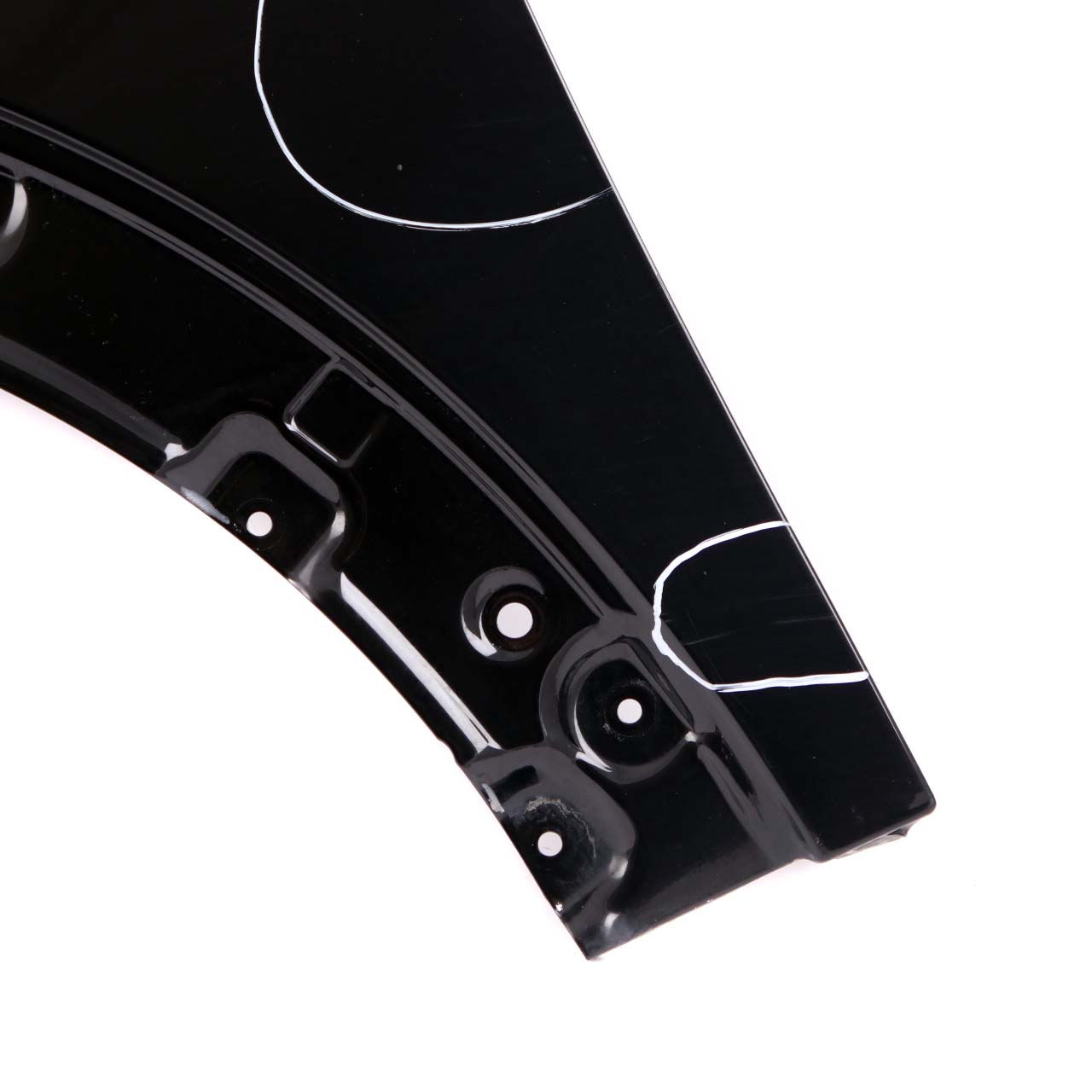 Front Wing Panel Mini F55 F56 Left Side N/S Midnight Black Metallic - A94