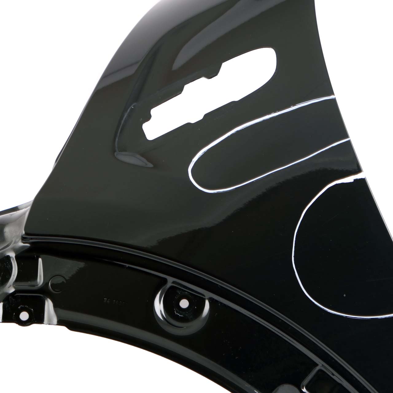 Front Wing Panel Mini F55 F56 Left Side N/S Midnight Black Metallic - A94