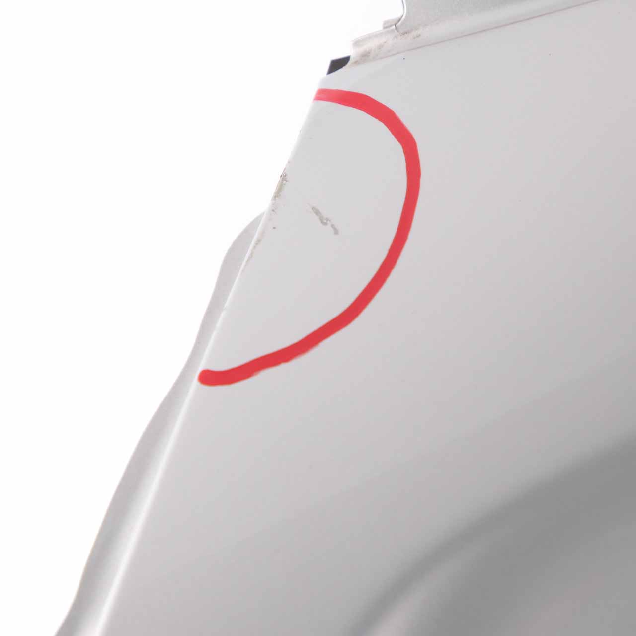 Mini F55 F56 Front Left N/S Side Wing Panel Fender White Silver Metallic - A62