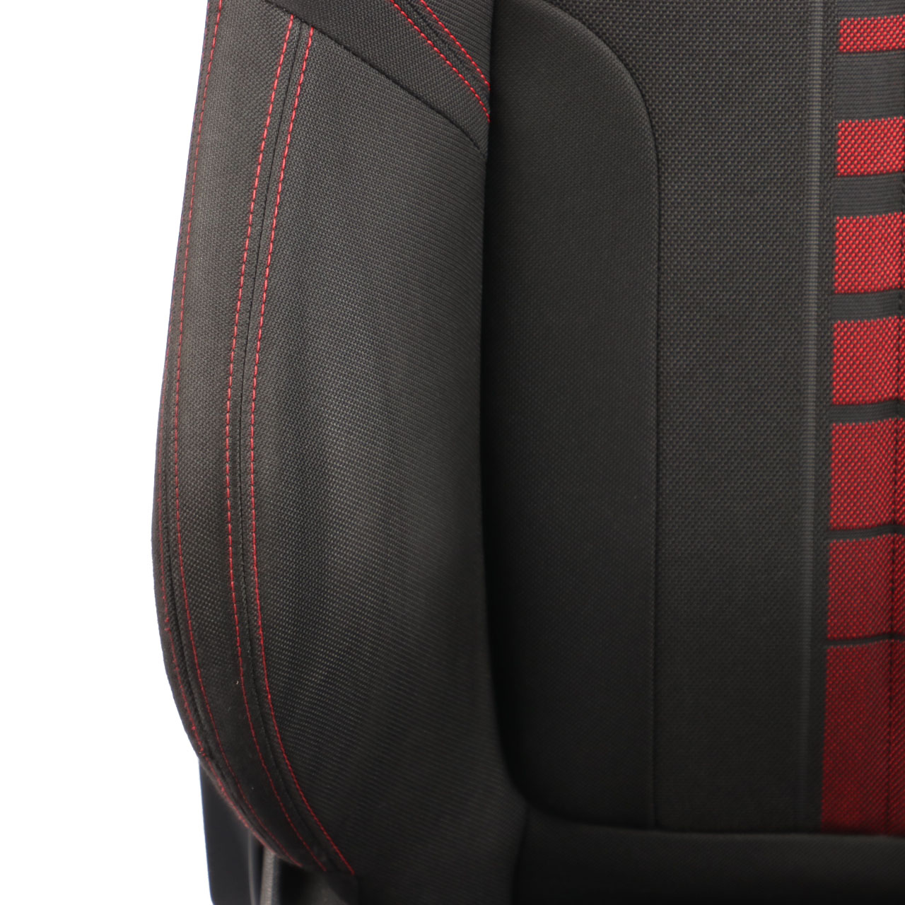 Front Seat BMW F45 Right O/S Sport Passenger Cloth Fabric Race Anthracite Red