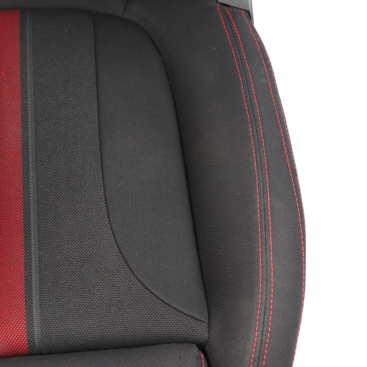 Front Seat BMW F45 Right O/S Sport Passenger Cloth Fabric Race Anthracite Red