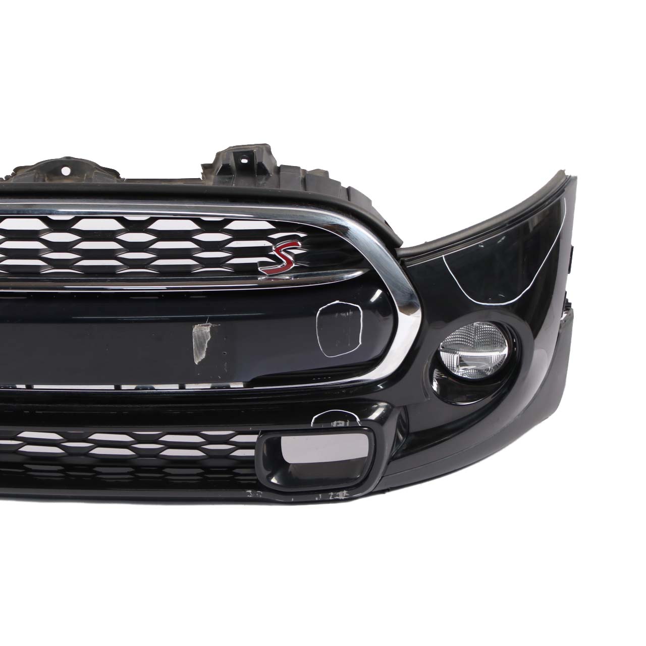 Mini F56 Front Bumper Cooper S Trim Panel F55 Midnight Black Metallic - A94