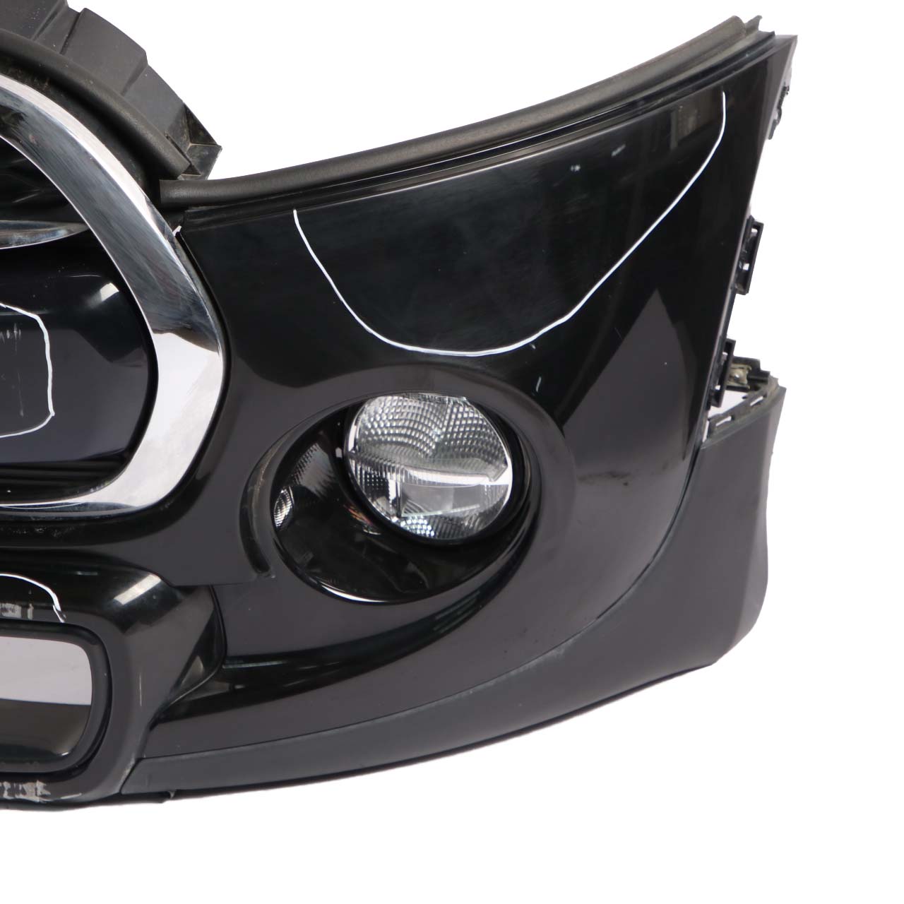 Mini F56 Front Bumper Cooper S Trim Panel F55 Midnight Black Metallic - A94