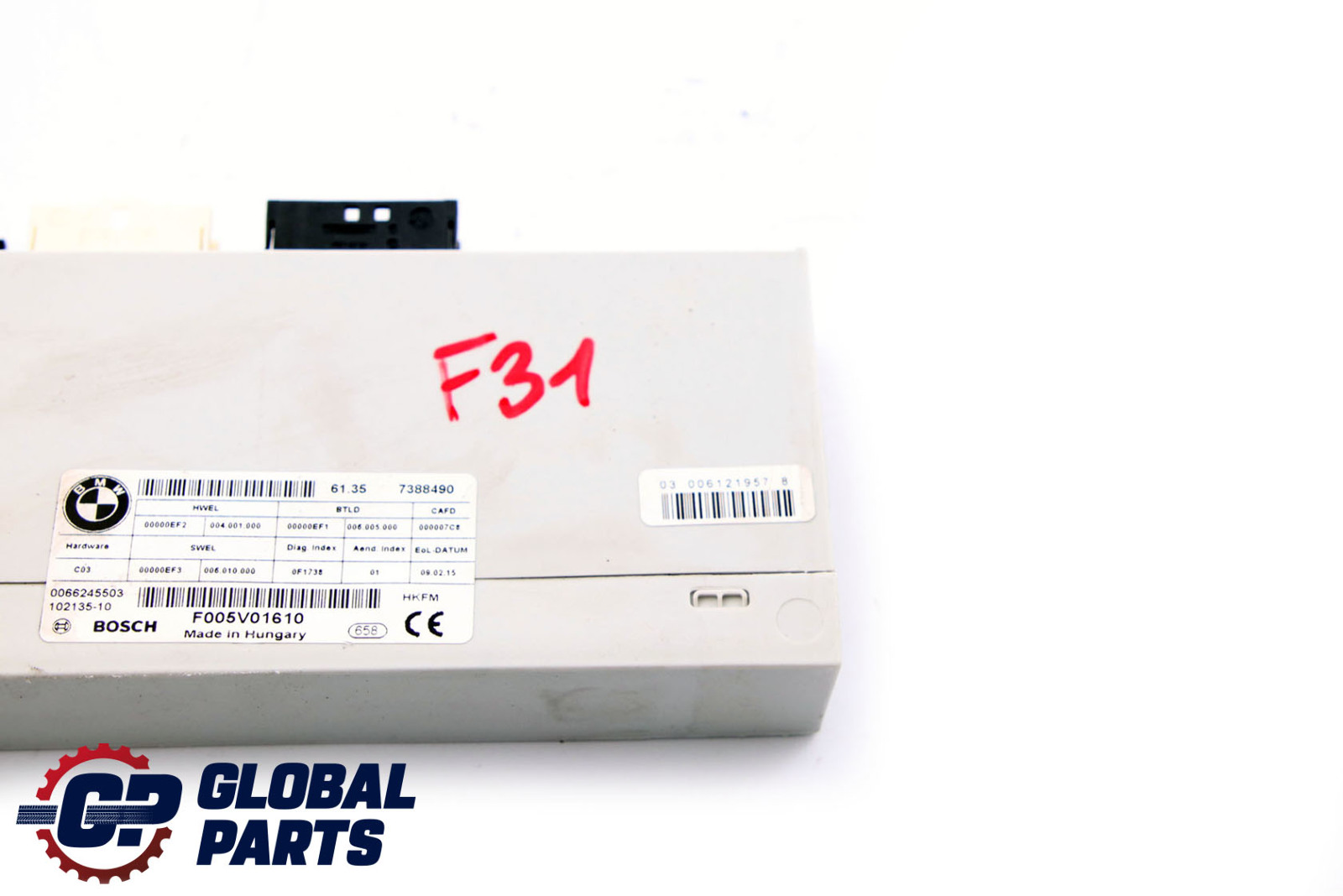 BMW 3 Series F31 Body Control Unit Module HKFM 7388490 0066245503 F005V01610