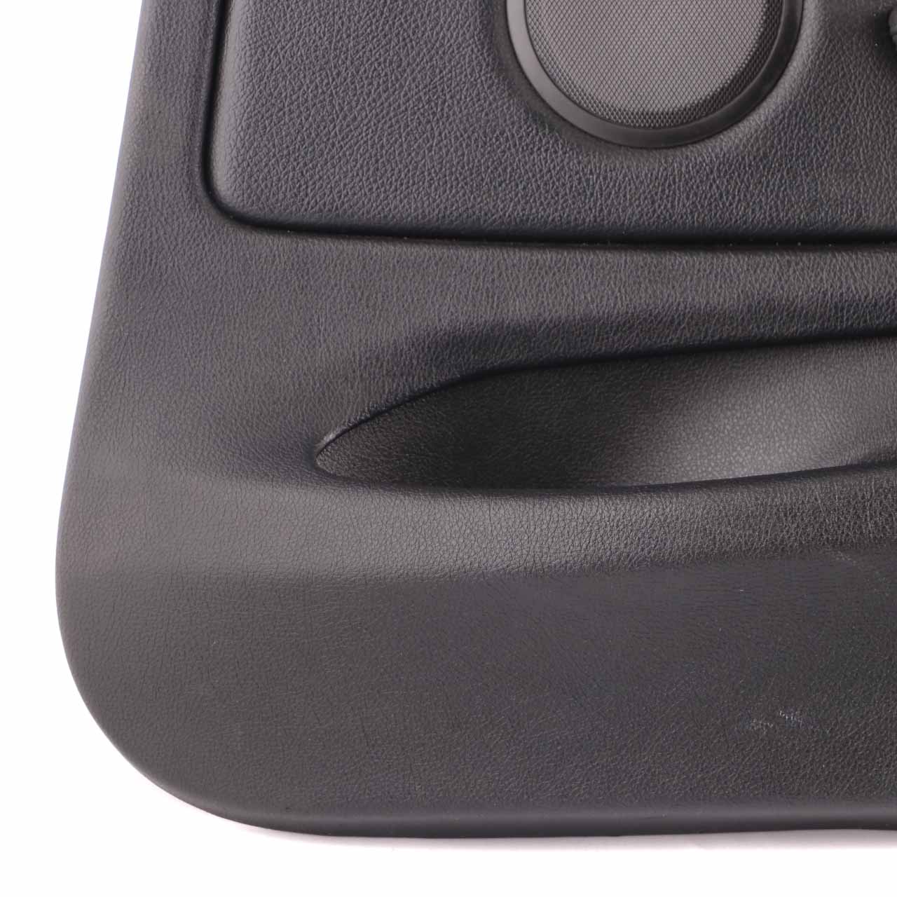 BMW F32 F33 Door Card Front Right Lining Trim Panel Leather Dakota Black