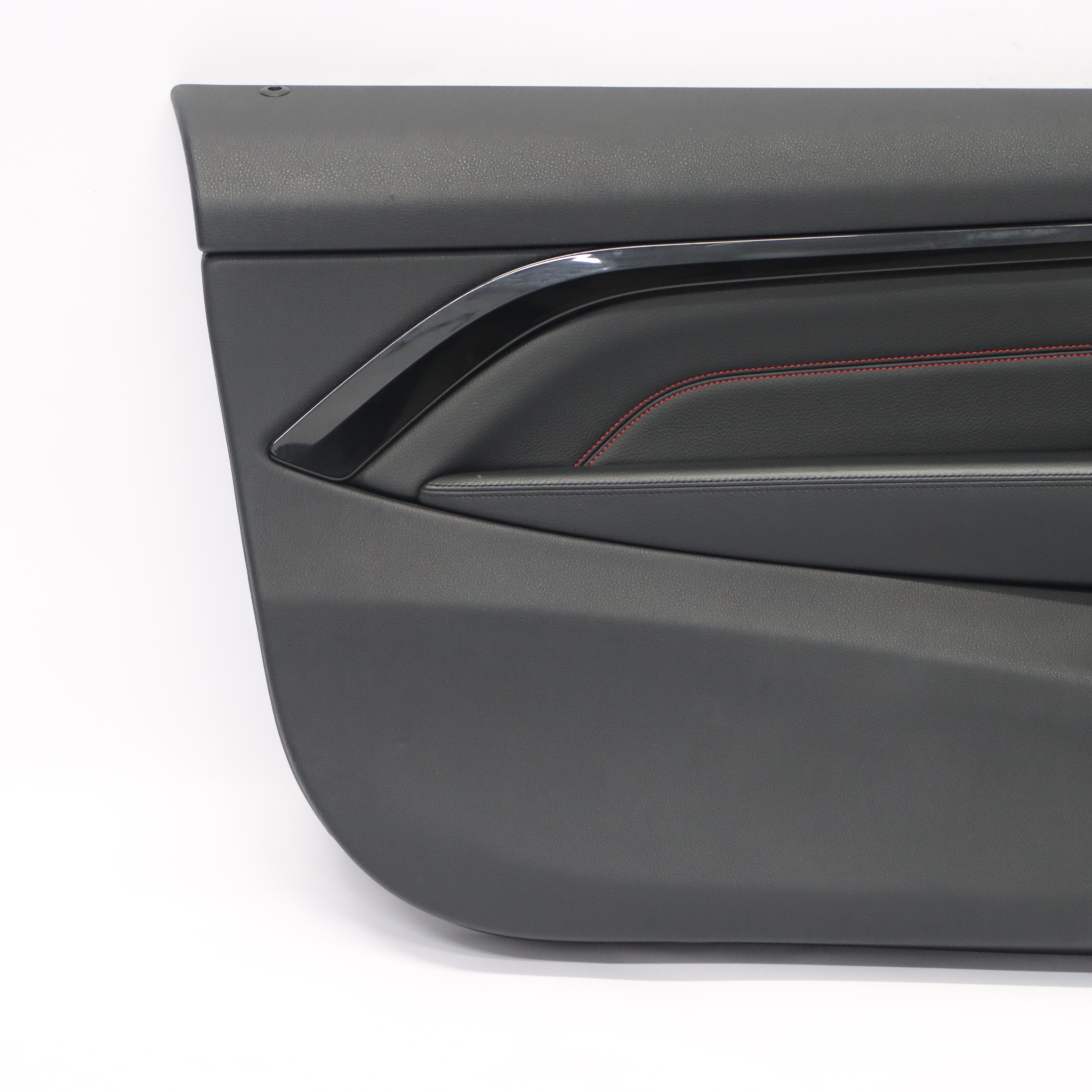 BMW F32 F33 Door Card Front Left N/S Trim Lining Panel Leather Dakota Black