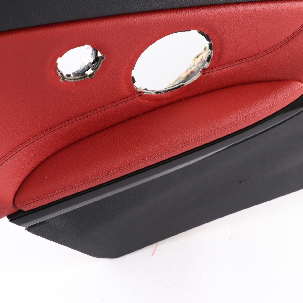 BMW F32 Lateral Trim Panel Rear Left N/S Side Cover HiFi Leather Black Red