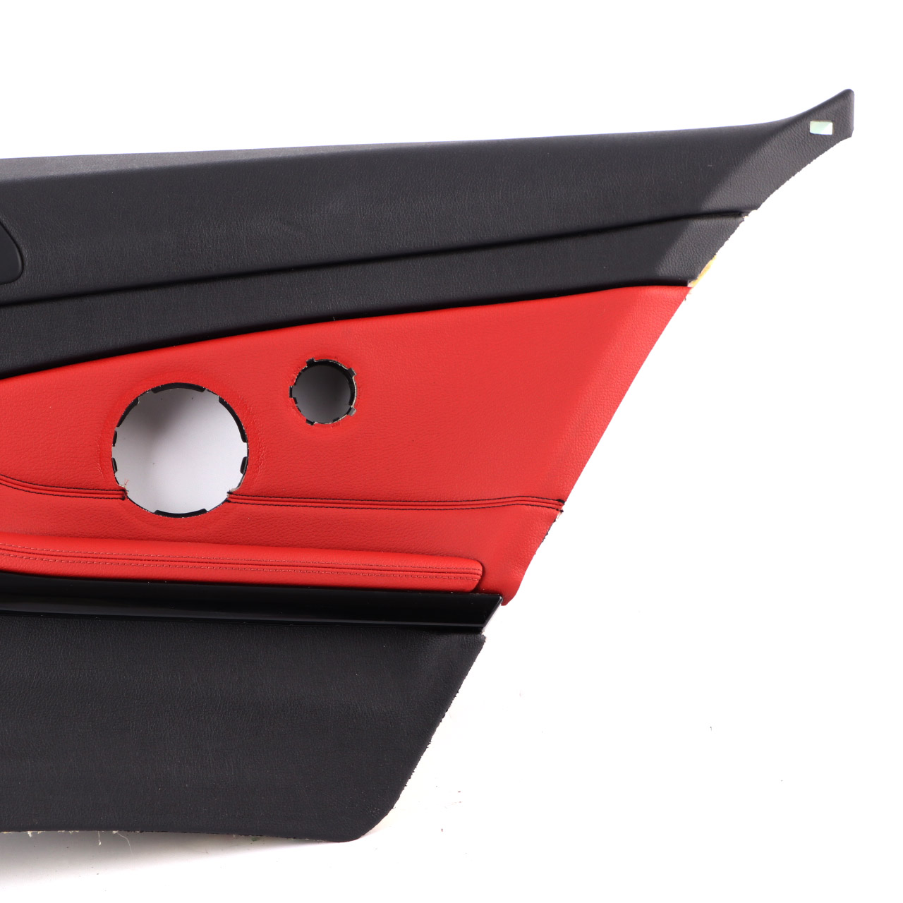 BMW F32 Lateral Trim Panel Rear Right O/S Side Cover HiFi Leather Black Red