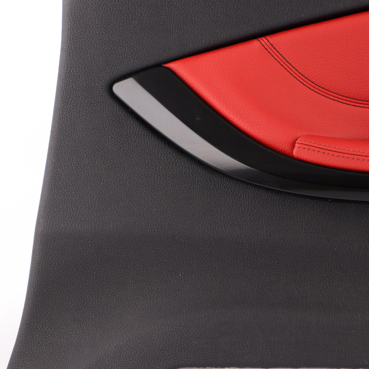 BMW F32 Lateral Trim Panel Rear Right O/S Side Cover HiFi Leather Black Red