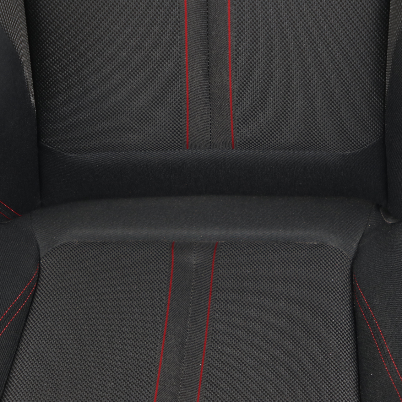 BMW F20 LCI Front Left Sport Seat N/S Fabric Corner Anthracite Accent Red 