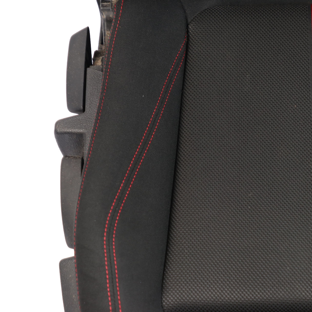 BMW F20 LCI Front Seat M Sport Right O/S Fabric Cloth Anthrazit Red