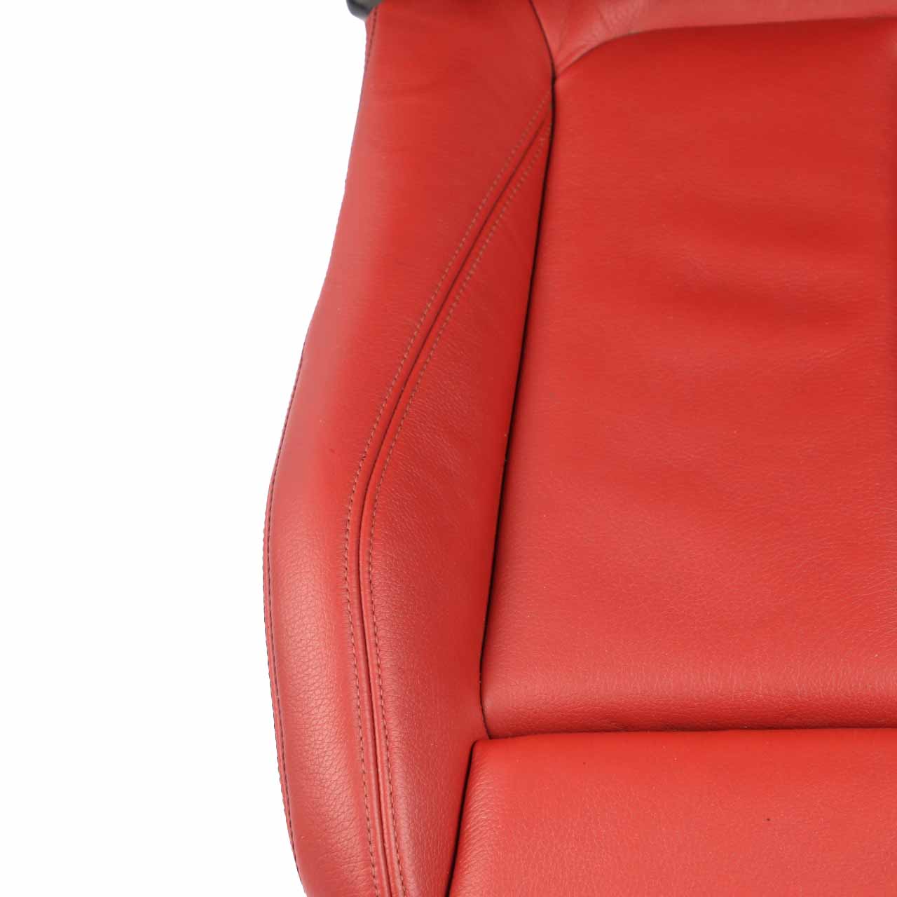 Front Seat BMW F21 Left N/S Sport Heated Leather Dakota Korall Rot Accent Black