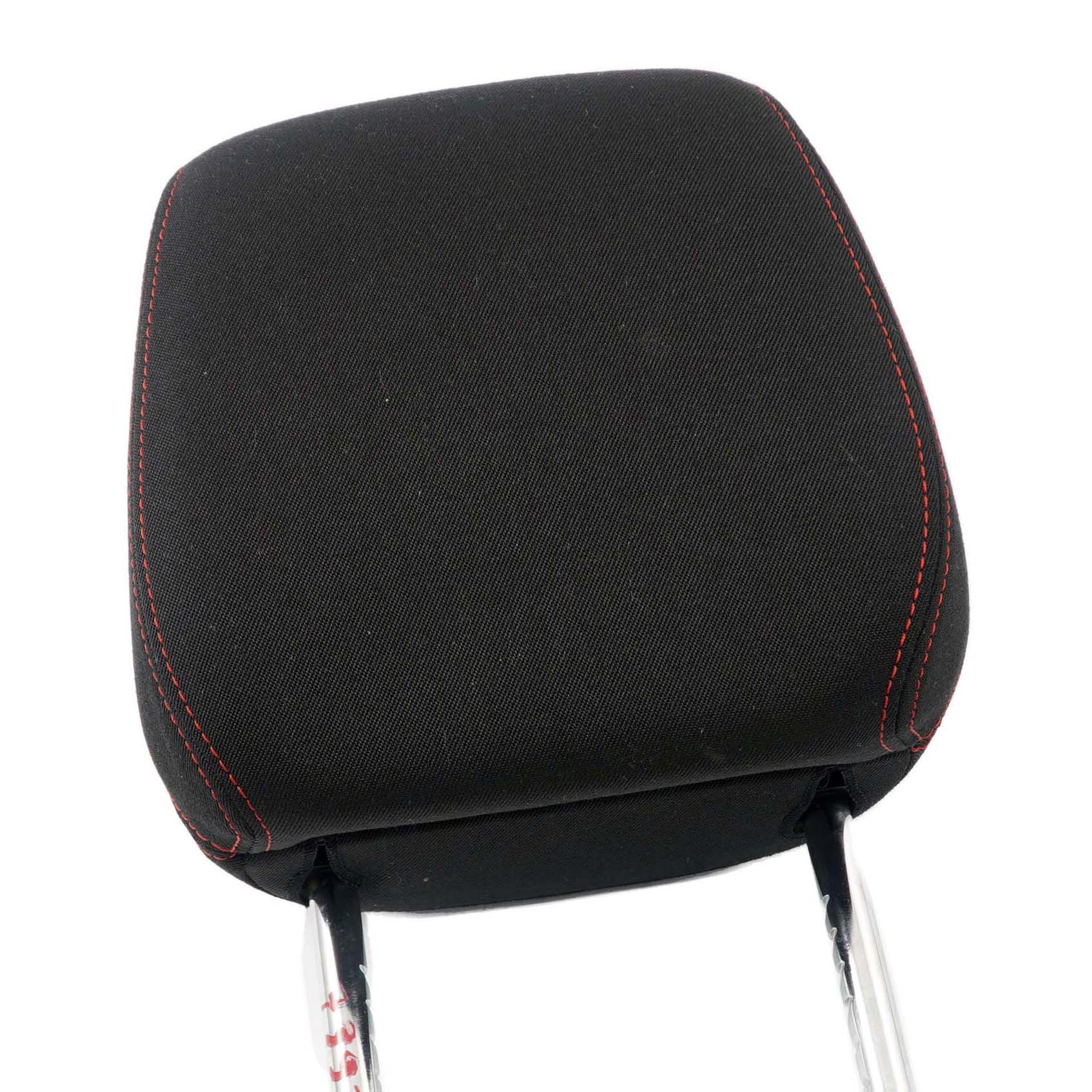 BMW 1 2 F20 F22 Front Left Right Seat N/O/S Headrest Cloth Fabric Anthracite Red