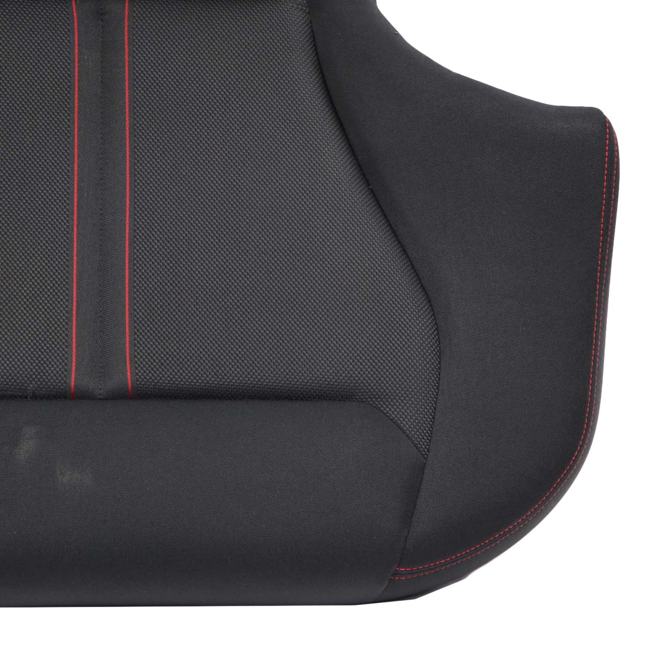 BMW 1 F20 Rear Seat Bench Couch Sofa Cloth Fabric Anthracite Red