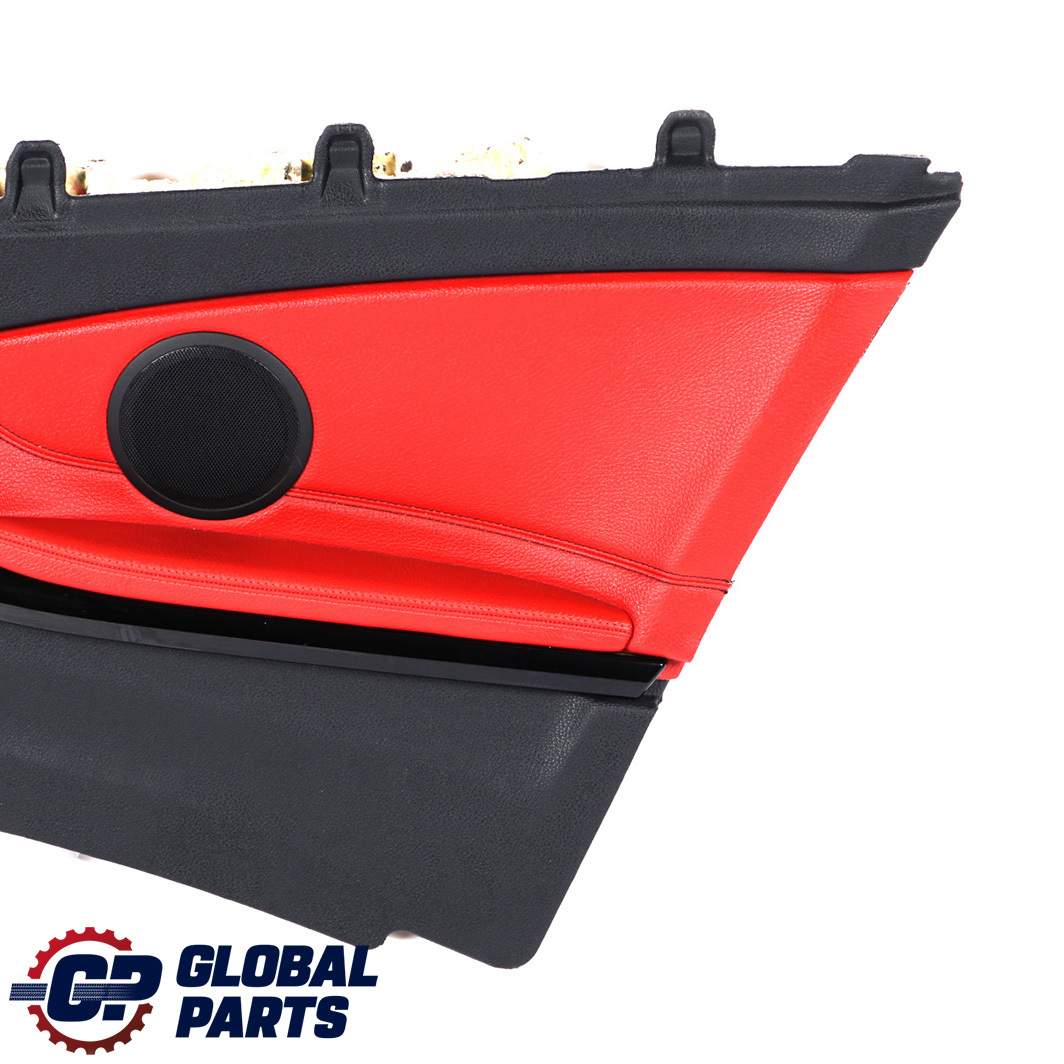 BMW 4 F33 Convertible Rear Right O/S Lateral Lining Panel Black Red Leather