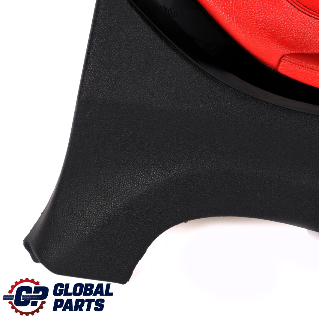 BMW 4 F33 Convertible Rear Right O/S Lateral Lining Panel Black Red Leather