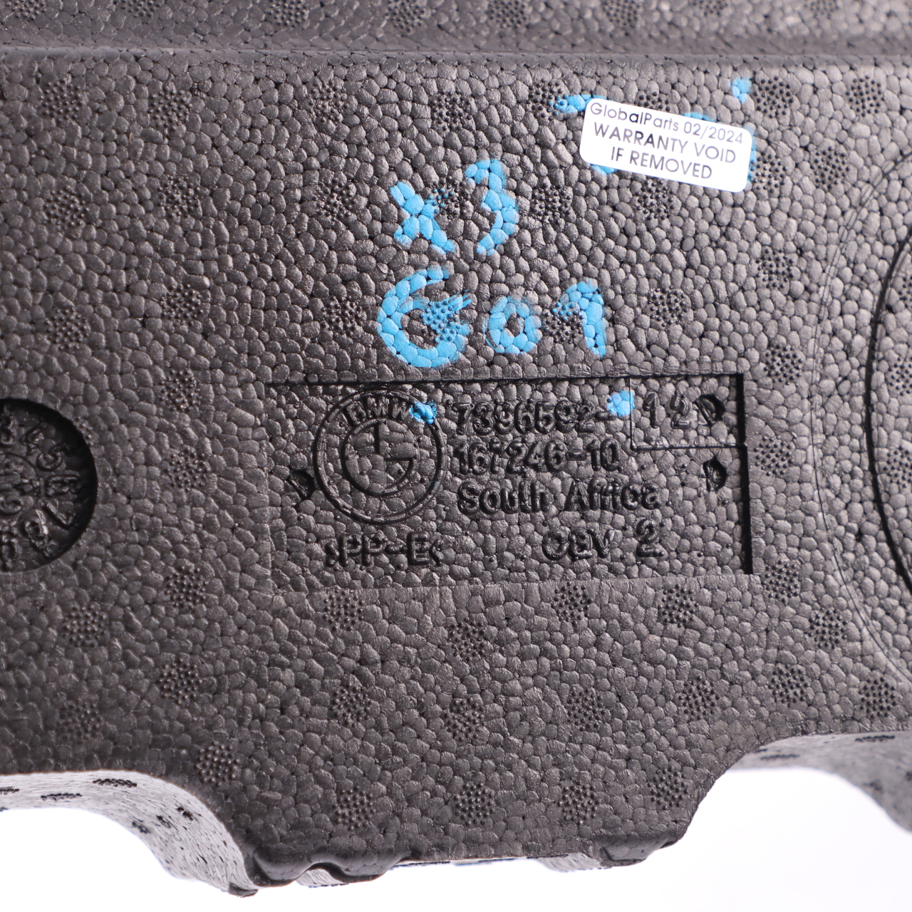 BMW X3 G01 Trunk Boot Luggage Compartment Foam Insert Support 7396592