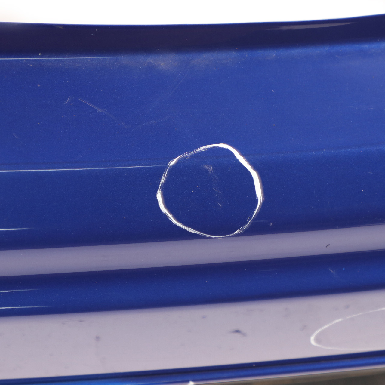 Rear Bumper Mini F55 JCW Complete Trim Panel Cover Starlight Blue Metallic - B62